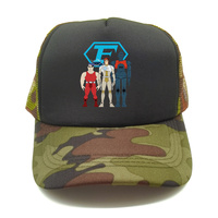 Captain Future Trucker Cap Men Funny Hat Baseball Cap Cool Summer Unisex Mesh Net Caps
