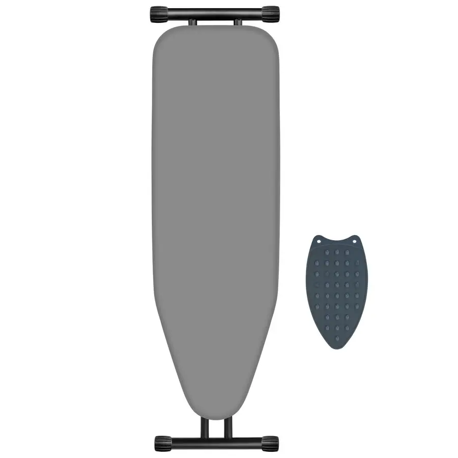 

Board, Compact and Space Saver,Size 13 x 43, Metal Construction Ironing Boards with Extra Thick Heavy Duty Padded, Stable Struct