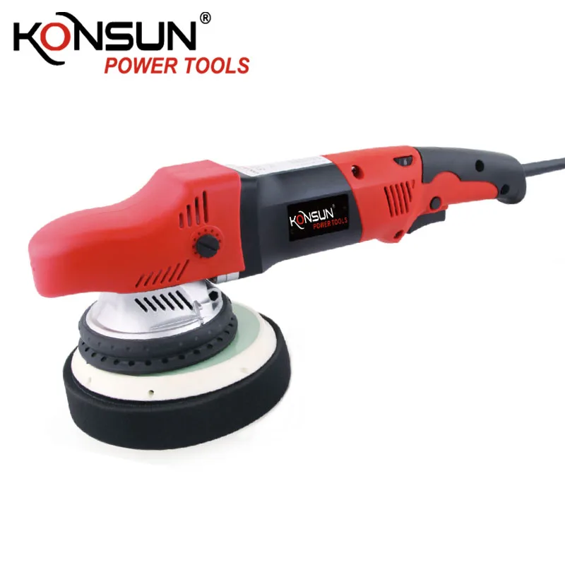 Konsun KX-P3023 One Batch 1200w Professional 21MM Orbit Dual Action Polisher