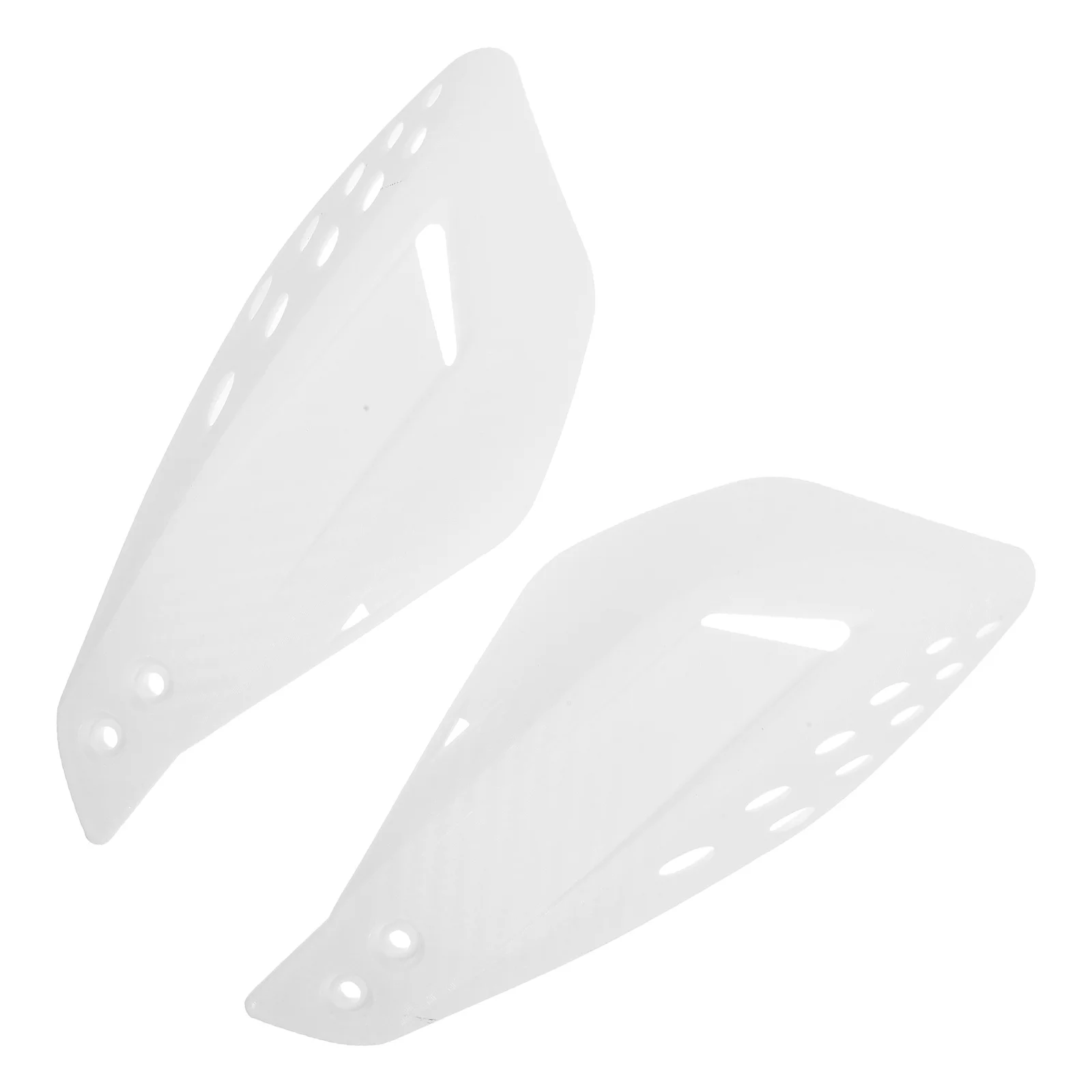 1 Pair Motorcycle Hand Guards Sturdy Pp Impact Resistant Wind Protector For Handlebar Protection Off-Road Bikes Motorcycle