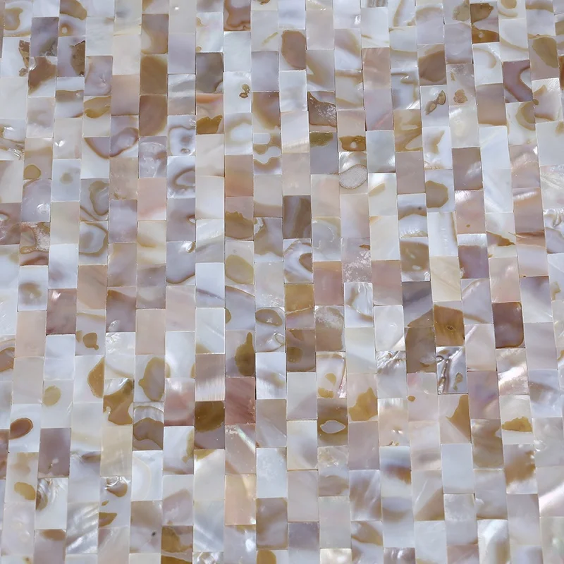 

Wholesale art 3d self adhesive peel and stick tile mother of pearl backsplash shell mosaic tile