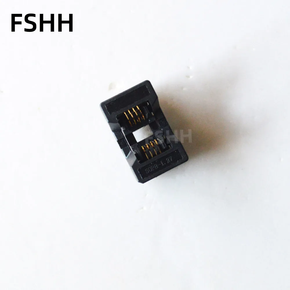 208mil SOP8 إلى DIP8 IC المقبس SA605B مبرمج محول SOP8 SOIC8 ic اختبار المقبس ل 25xx eeprom SPI فلاش رقاقة