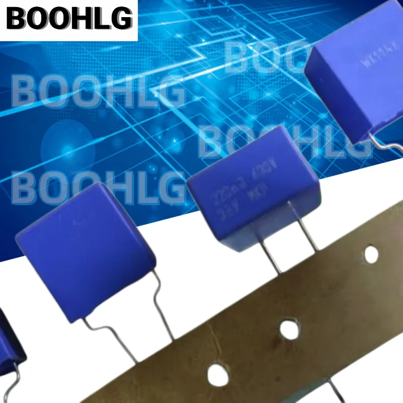 10PCS 630V 224 0.22uF 220nF U22 MKP Polypropylene Film Capacitor 15mm Pin Pitch