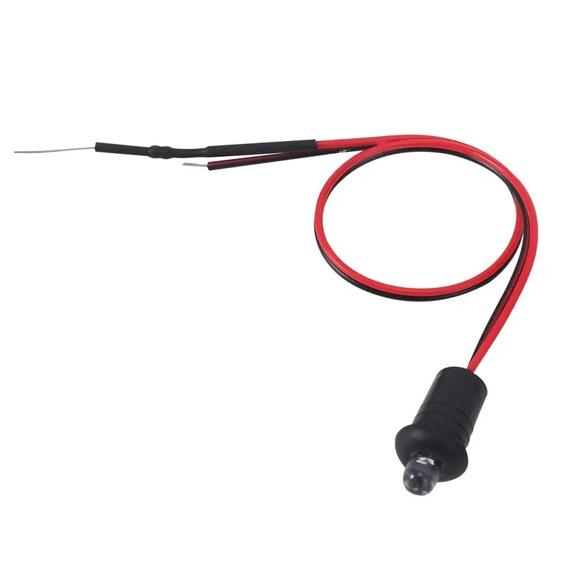 4X 12V Flashing Dummy Fake Car Alarm Dash Mount Led Light(Red)-Y41A