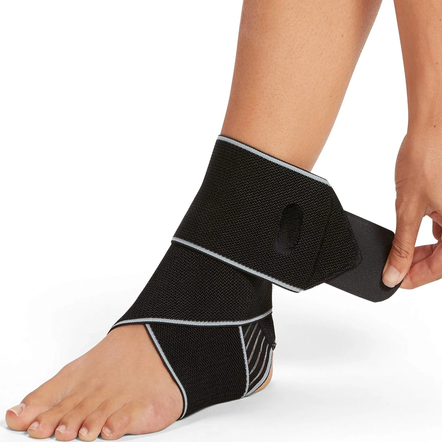 

Breathable and Adjustable Ultimate Orthopedic Compression Ankle Brace for Plantar Fasciitis, Tendinitis, and Sprain Relief - Sup