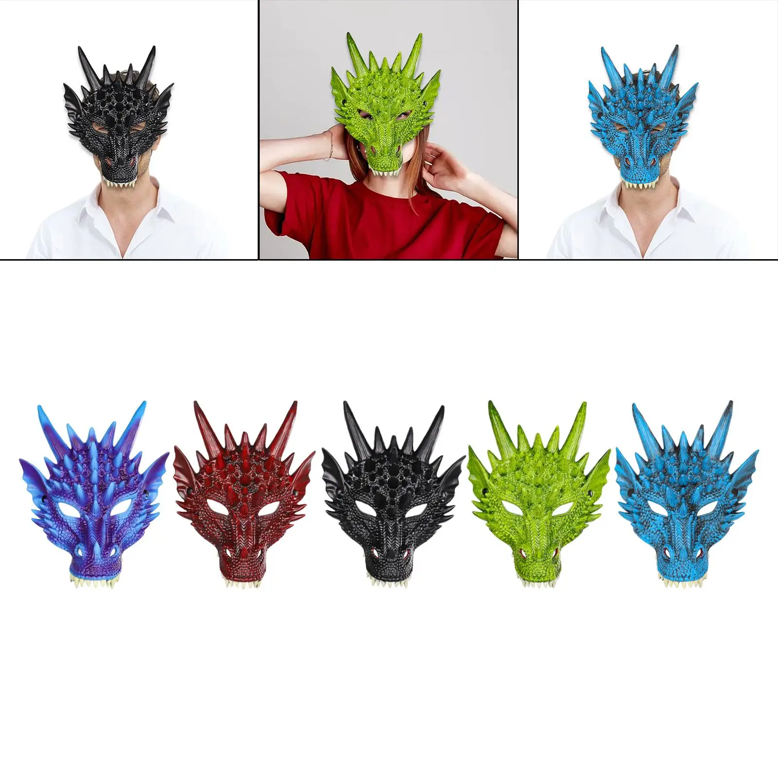 

Dinosaurio Halloween Costume Adults Photo Prop 3D Dragon for Dress up Prom
