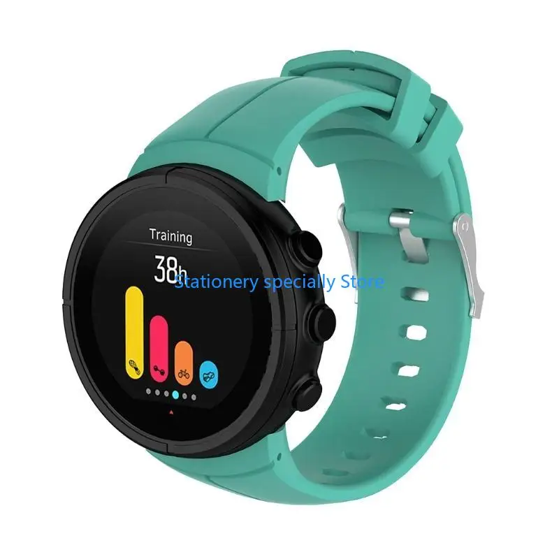 

P0RB для ультра долговечного потающего браслета Регулируемые силиконовые полосы замены умных часов ремешок