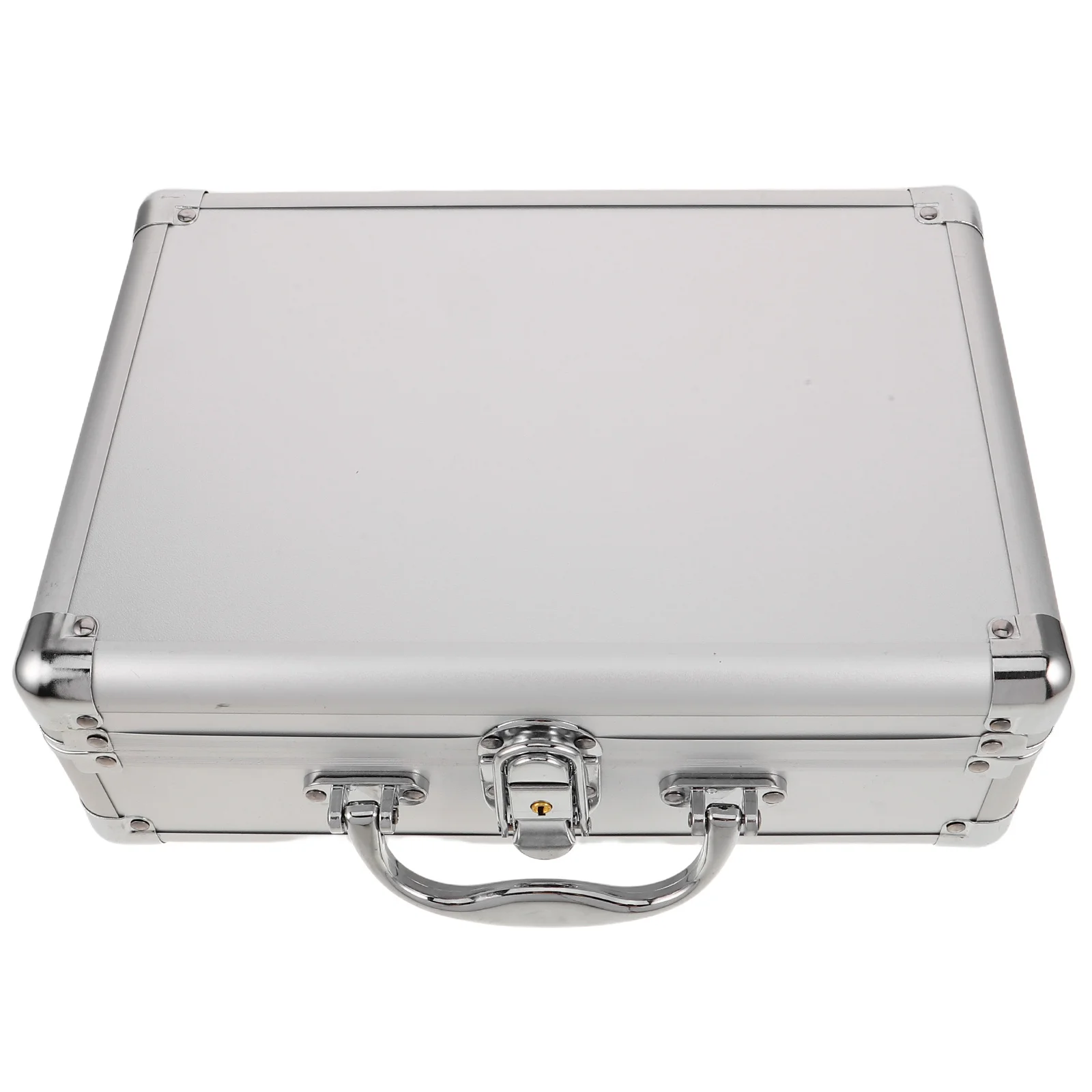 المحمولة سبائك الألومنيوم صندوق تخزين مفتاح قفل غطاء واقٍ مزخرف لهاتف آيفون صندوق حمل واقية لأدوات وثائق الميكروفونات الكاميرات #5