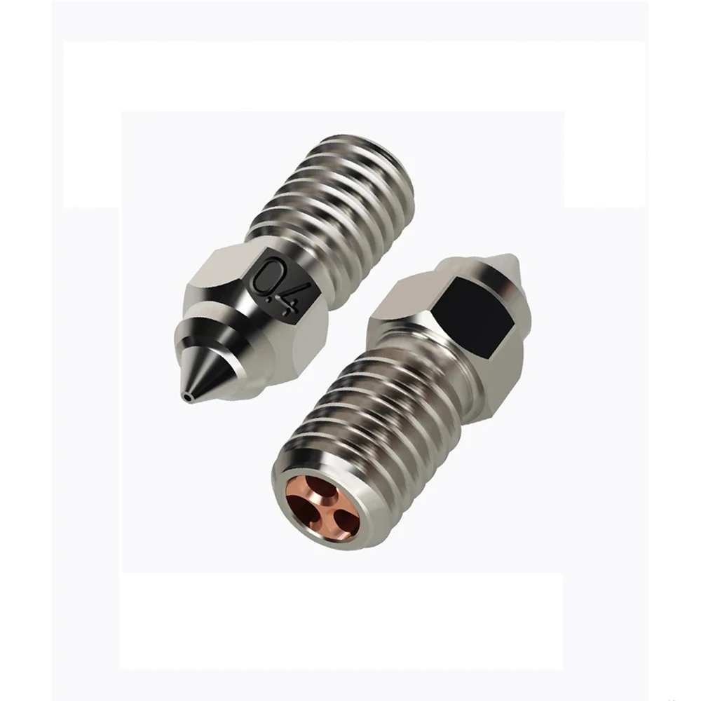 For Ender 3 V3 SE Nozzles Kit 0.2 0.4 0.6 0.8 1.0mm High-Speed CHT Nozzle for Ender 5 S1/7/Spider Ender-3 V3 SE 3D Printer 3pcs