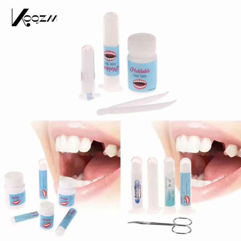 Resin 5-50g Temporary Tooth Repair Kit Teeth And Gaps FalseTeeth Solid Glue Denture Adhesive Teeth Whitening Tooth Beauty