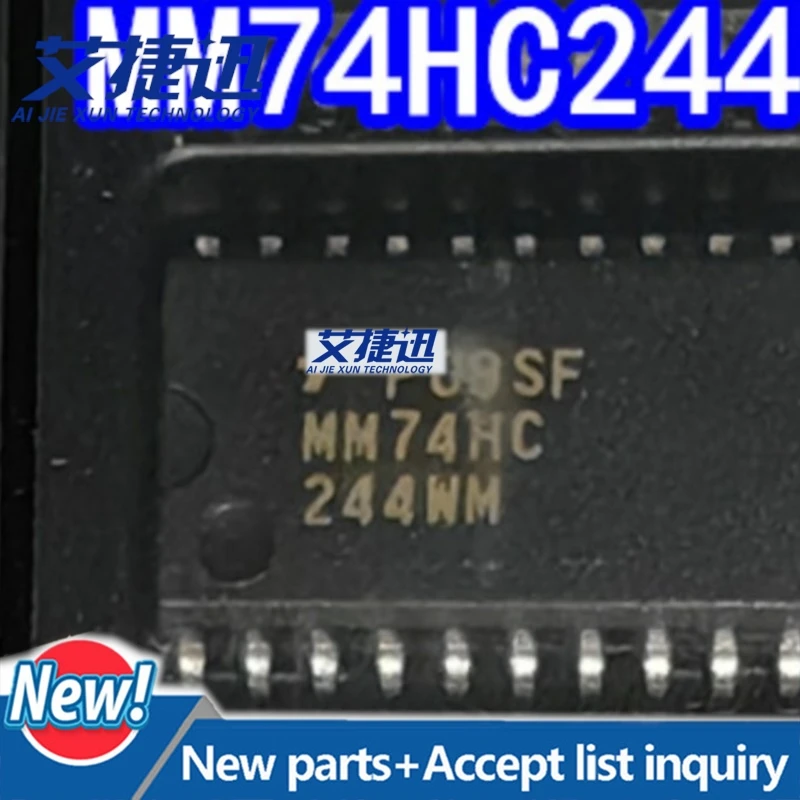 20pcs/lot MM74HC244WM SOP-20 chips Electronic components