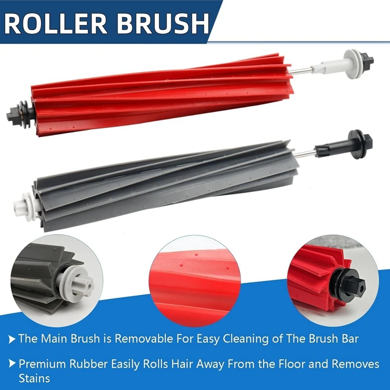 Kit De Acessórios De Robô De Vácuo, Escova Lateral Principal, Almofadas De Esfregão, Filtros, Sacos De Pó, Roborock, Q8 Max, Q5 Pro, Q5 Pro, 23Pcs