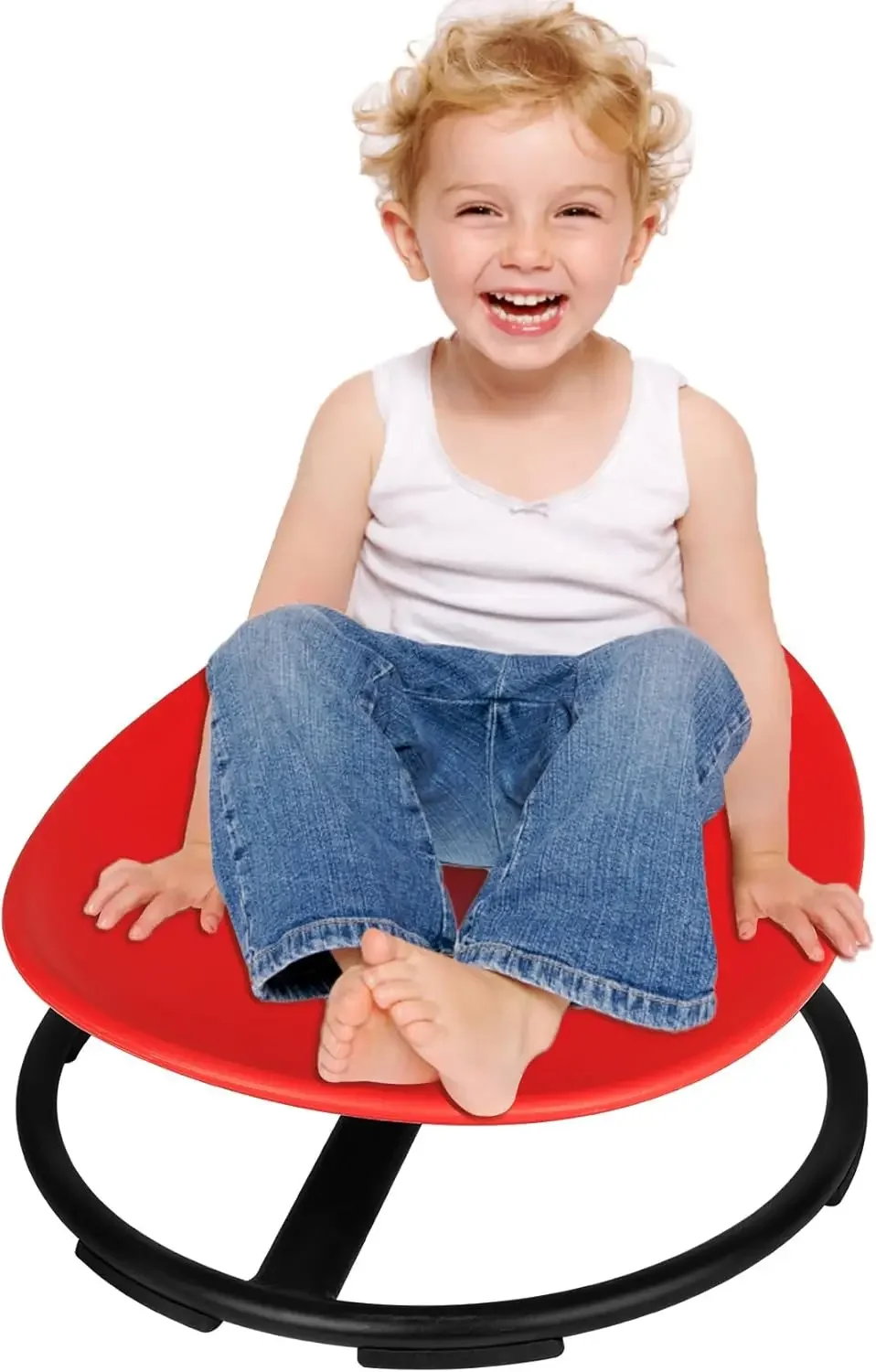 Sensory Swivel Chair, Autism Spinning Chair for Kids Sensory, Sensory Toy Chair, Training Body Coordination, No Assembly Require