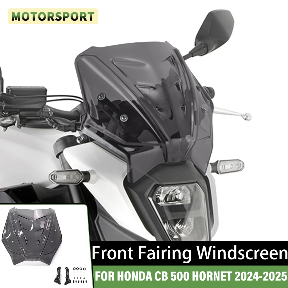 FÜR HONDA CB500 HORNET 2024-2025 CB500 Motorrad Zubehör Windabweiser Windschutzscheibe Windschutz Fly Windschutz Frontscheibe
