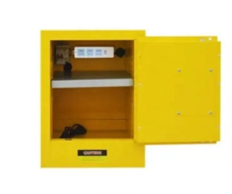 yellow flammable chemical explosion-proof storage safety cabinet Fire-resistant Chemical Industrial Fireproof safety cabinet