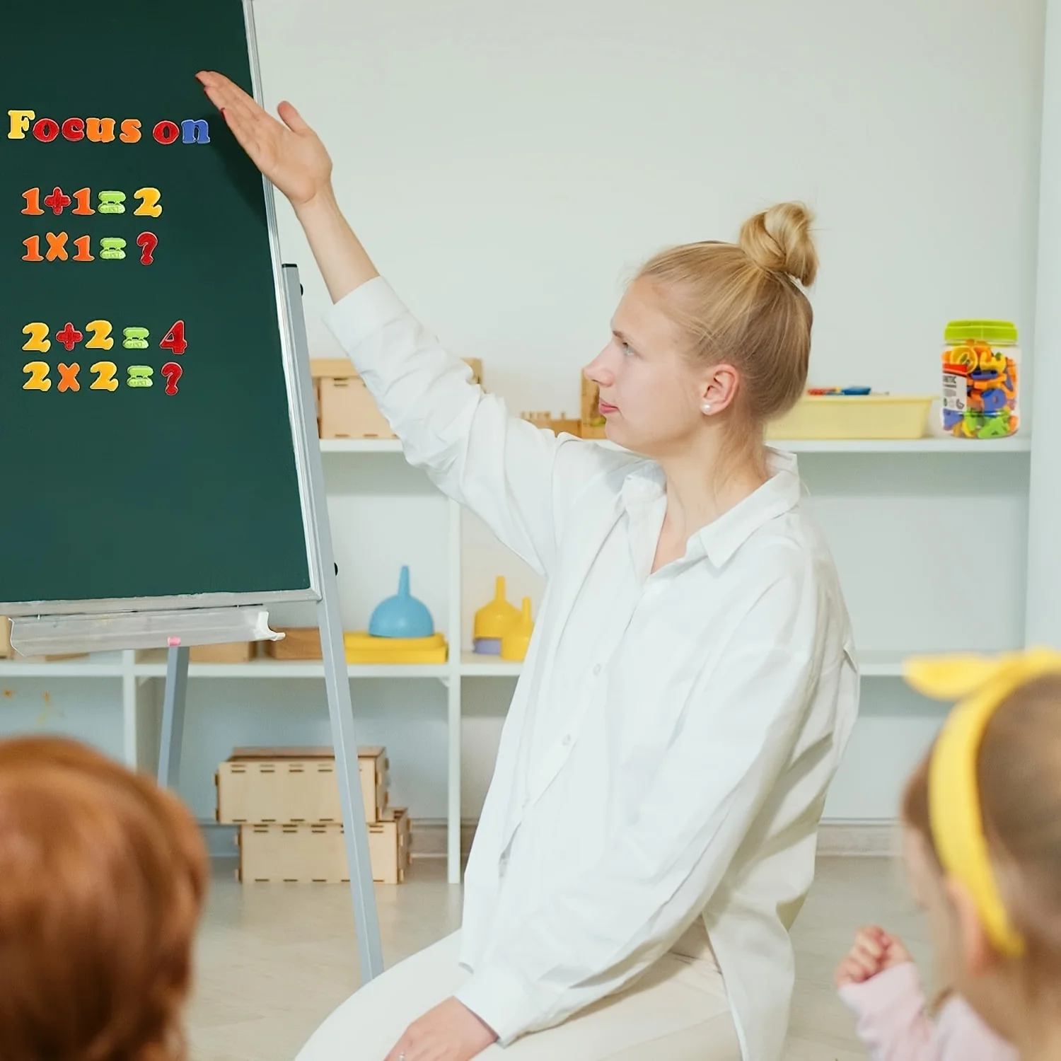 78 PCS Magnetic Letters Numbers Alphabet, Colorful Plastic Educational Toy, Learning Spelling Counting for Kids, Chiristmas Gift