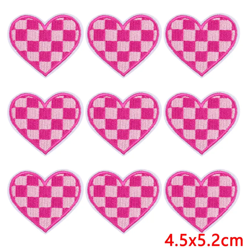 Parches bordados letras corazón estrella – Decorativos para ropa - imagen 5