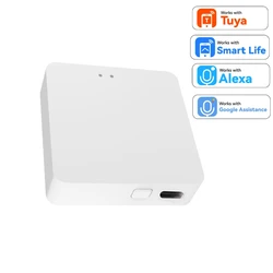 Smart Gateway Hub for Tuya Multi-model Gateway Smart Home Bridge WiFi Bluetooth ZigBee 3.0 Wireless Remote Control Alexa Google
