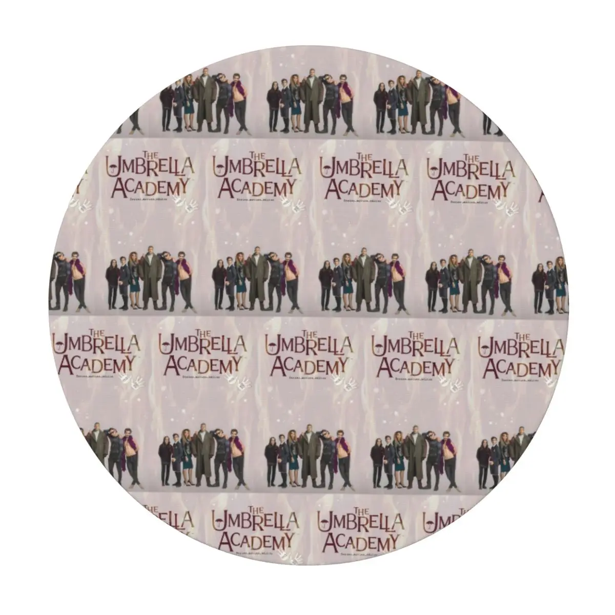 The Umbrella Academy Tv Waterproof Round Tablecloth Oilproof Table Cloth for Kitchen Events Dining Table Cover