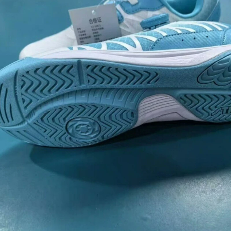 Лидер продаж 2025, мужская и женская обувь для бадминтона, обувь для настольного тенниса с быстрой шнуровкой, унисекс, обувь высшего качества для двора, размер 36-45 для пар