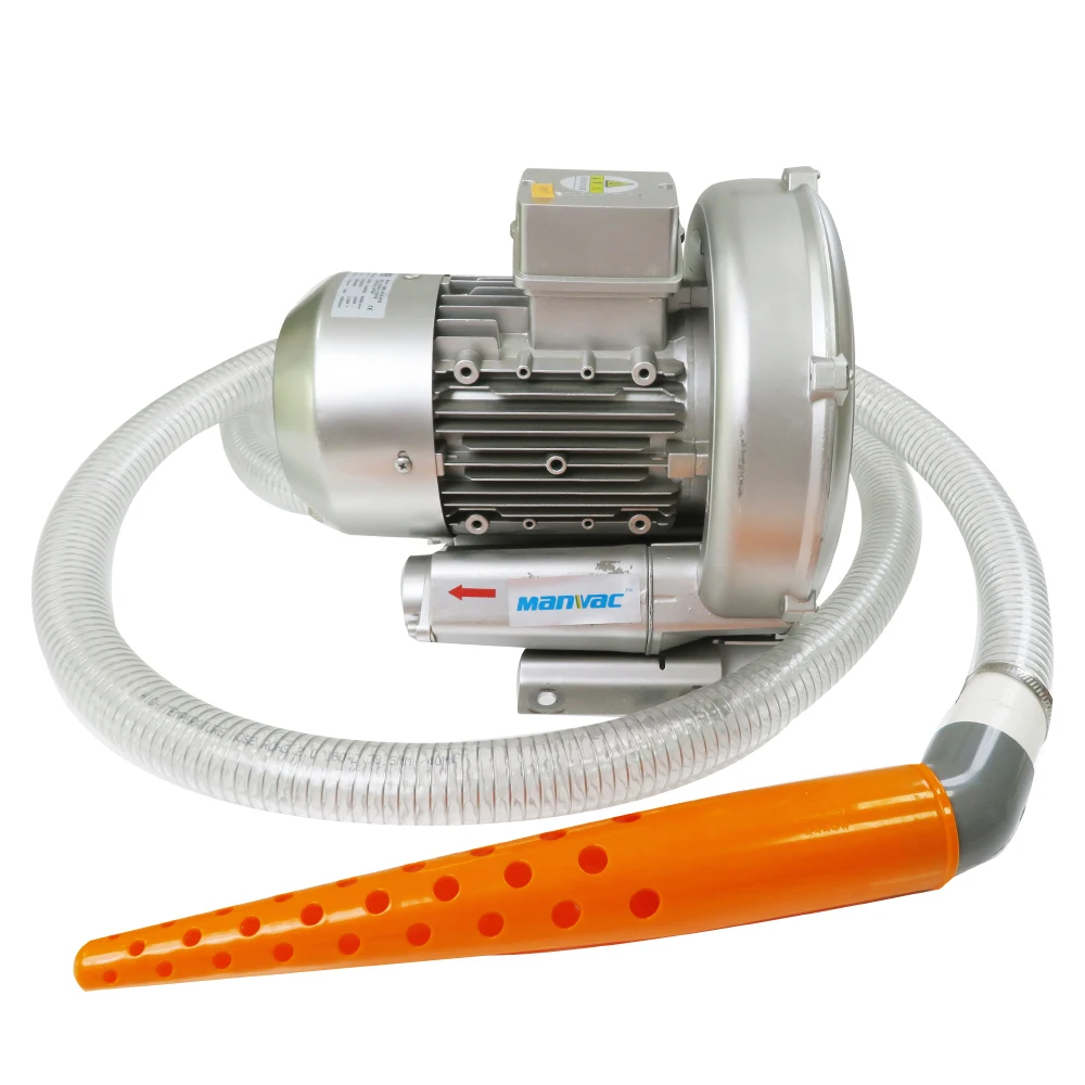 High Pressure Vortex Blower, Industrial Air Pump Vacuum Fan For Grain Conveying Packaging Machine