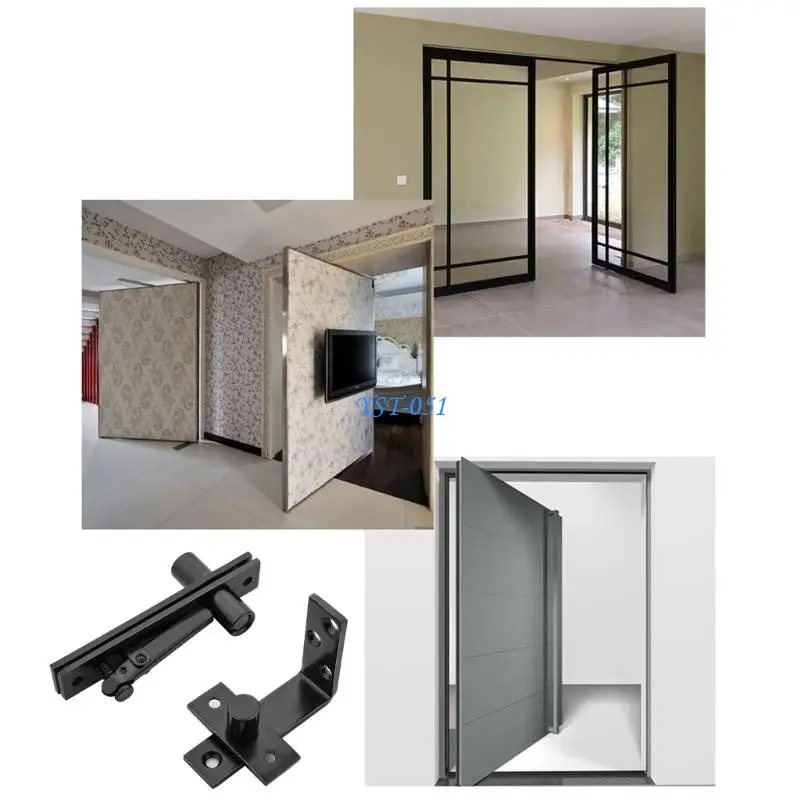 

E15A Long permanent L Concealed Hardware With Finish For quiet Door Operation
