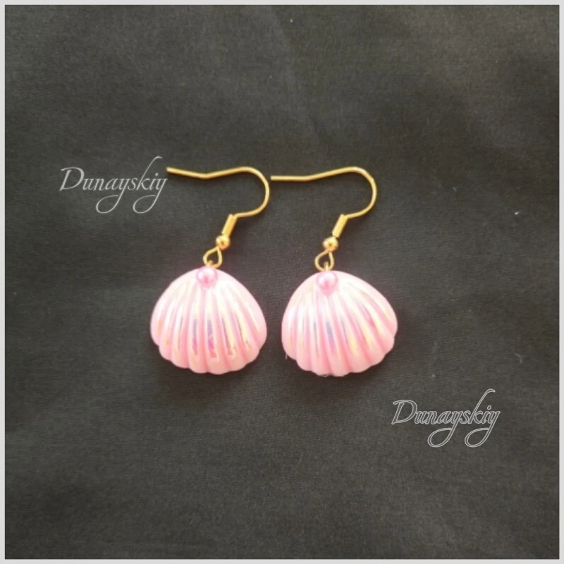 Mermaid Melody Lucia Nanami Cosplay Accessory Set Pink Shell Cosplay Jewelry Set Necklace Bracelet Earrings Hair Clips Stage view 2