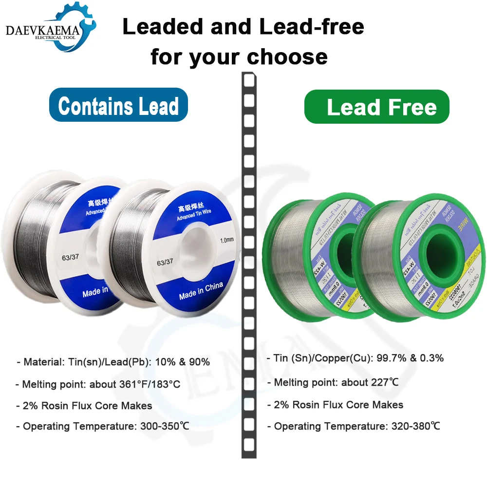 50g-500g Solder Tin Wire Eco-friendly Low Melting Point No Clean Needed SN99.3CU0.7 Leady Free/Leady Soldering Tin Wire