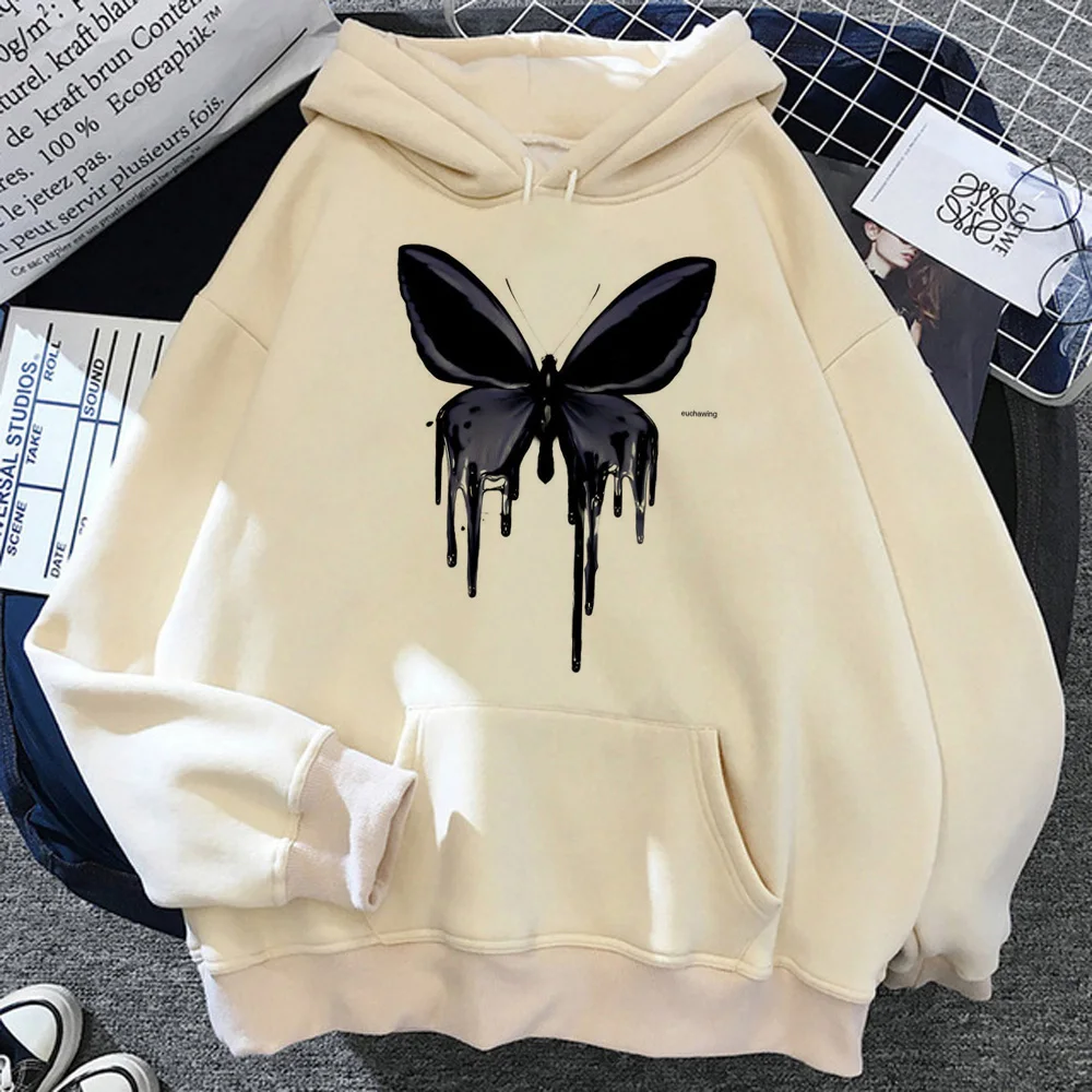 

2000s Y2k Tops hoodies women long sleeve top streetwear sweatshirts Hooded Shirt women Winter pulls