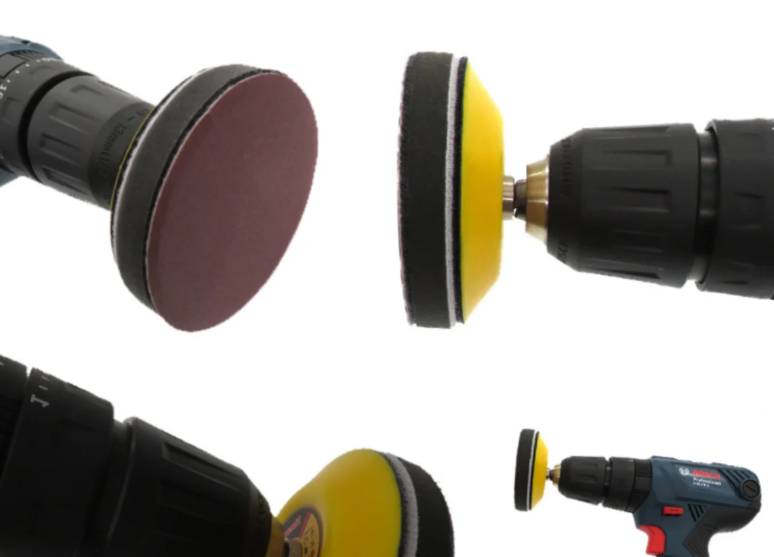 10 pz 100mm disco abrasivo grana 60-240 carta vetrata ruota di lucidatura supporto a gancio e anello per vassoio di carta vetrata