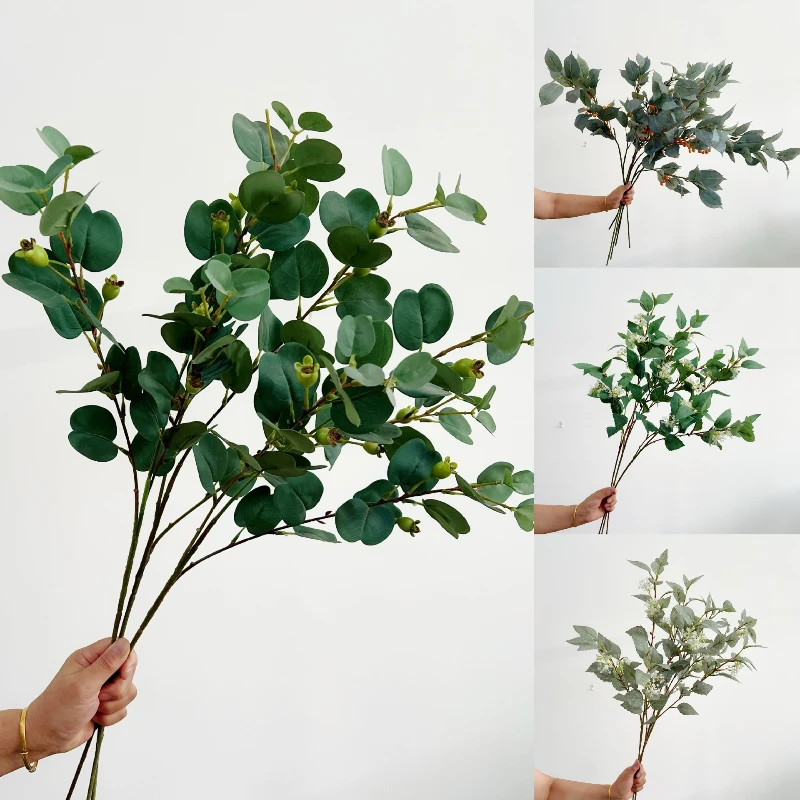 95CM Artificial Green Plants M - огляд і ціна Desk Setup Green