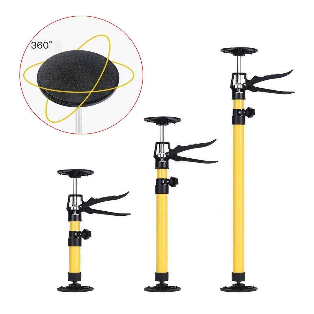 

New Labor-Saving Telescopic Steel Support Rod Cabinet Jack Drywall Construction Tool Extensible Non-slip Hand Lifting Jack Tools