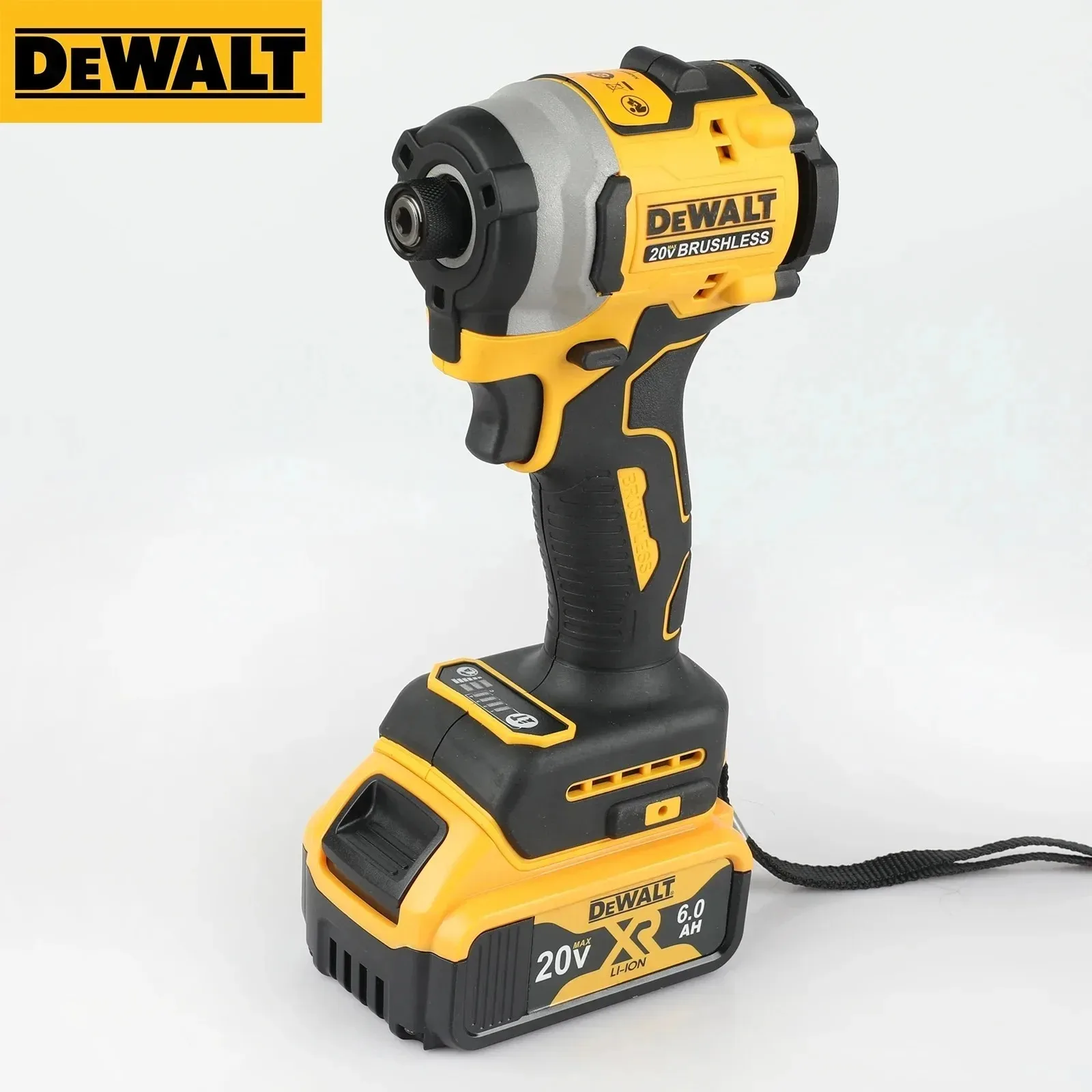 

Аккумуляторный шуруповерт DEWALT DCF850 20В - литиевая батарея - высокий стартовый крутящий момент (без аккумулятора и зарядного устройства)