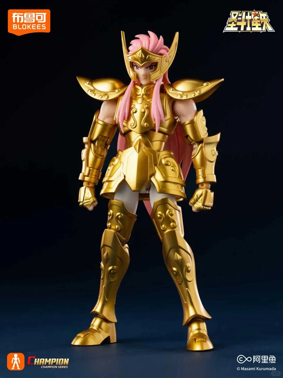 ฟิกเกอร์แท้ Blokees Saint Seiya คาเมส ของเล่นไฮโอกะ ระดับแชมป์ ชุดประกอบโมเดล ของสะสม ของขวัญ