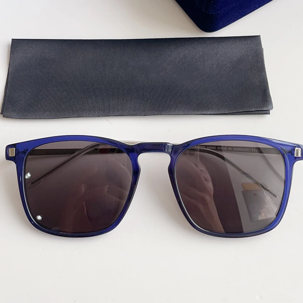 

Outdoor Street Fashion Single Bridge Sunglasses Men Shades High Quality Titanium Oval Frame Classic Retro Driving Eyewear