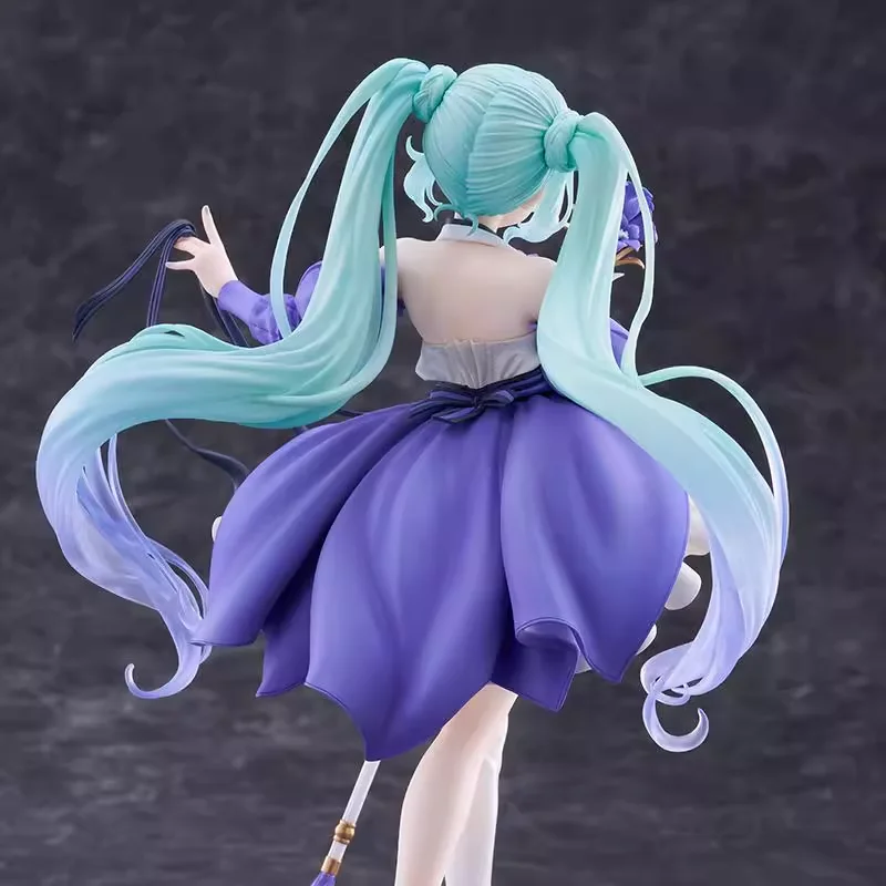 In Stock Original TAITO Hatsune Miku Birthday2024 ดอกไม้อะนิเมะคอลเลกชันตุ๊กตาเครื่องประดับของขวัญวันเกิดของเล่นของขวัญ