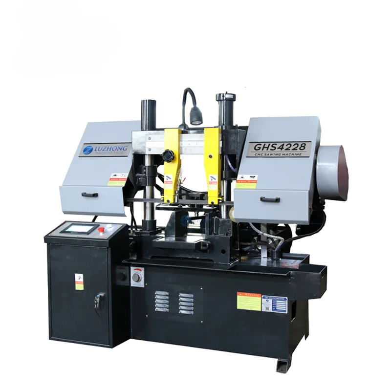 GHS4228 CNC Horizontal Band Saw Cutting Machine