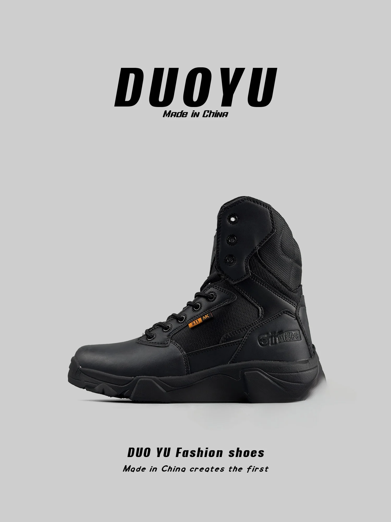 

Мужские непромокаемые высокие ботинки для тренировок на открытом воздухе, походные ботинки для альпинизма, противоскользящие мотоциклетные байкерские ботинки