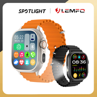 LEMFO LF40 Watch Ultra Smart Watch 2024 Men Women 49mm GPS Track Bluetooth Call BT Music Games Wireless Charging Smartwatch