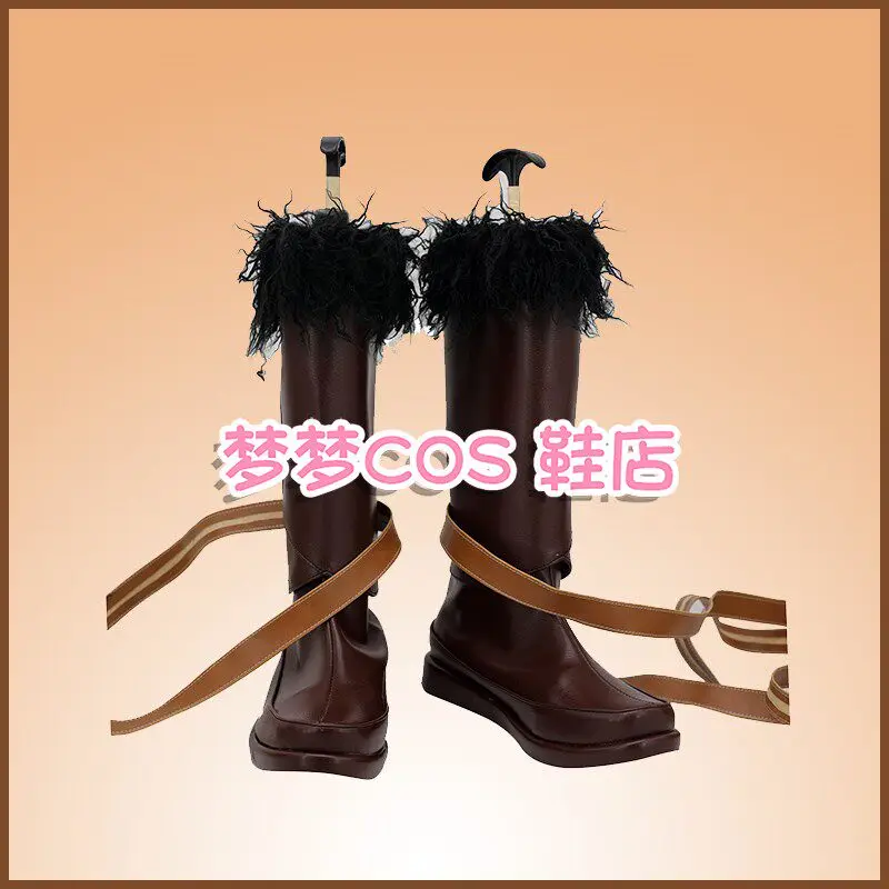 Game Assassin Eivor Varinsdottir‌ Cosplay Shoes Handmade Faux Leather Boots Halloween Carnival Boots Custom Made