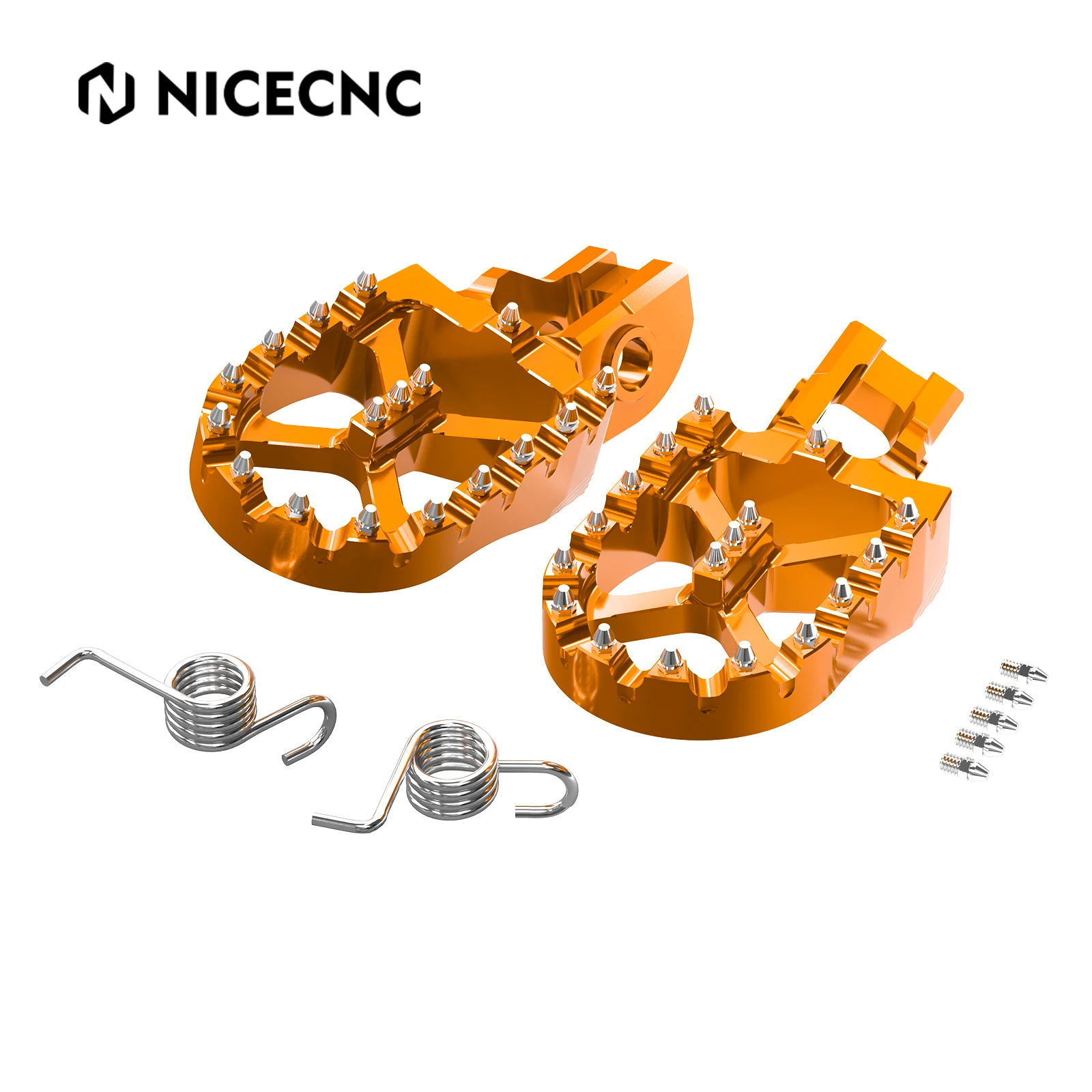 NICECNC Fußrasten 57mm für KTM EXC 300 EXCF 350 2017-2023 und Husqvarna TE 300 250 FE 350 FE 450 FE 501 – Detail 17