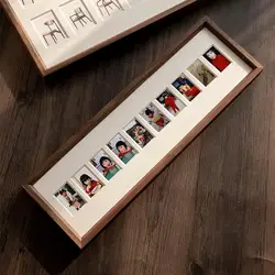Wear-Resistant Creative Smooth Surface Picture Holder Anti-scratch Keepsake Frame Sturdy for Home
