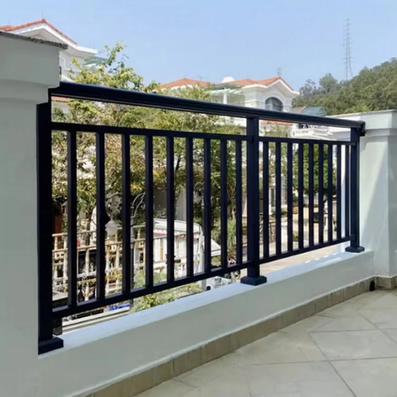 カスタムモダンスタイルアルミ合金バルコニー手すりアートフェンス手すりガーデン階段ガードレールカテゴリー手すり＆手すり