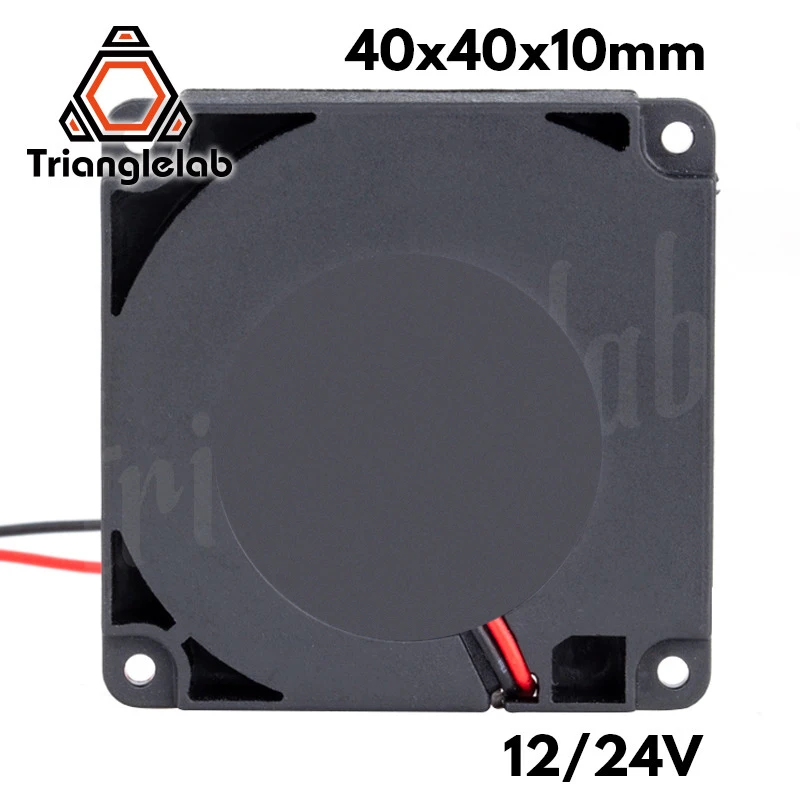 

Trianglelab 4010 blower fan High quality ball bearing cooling fan DC 12V/24V Brushless Cooling Heat dissipation for 3D printer