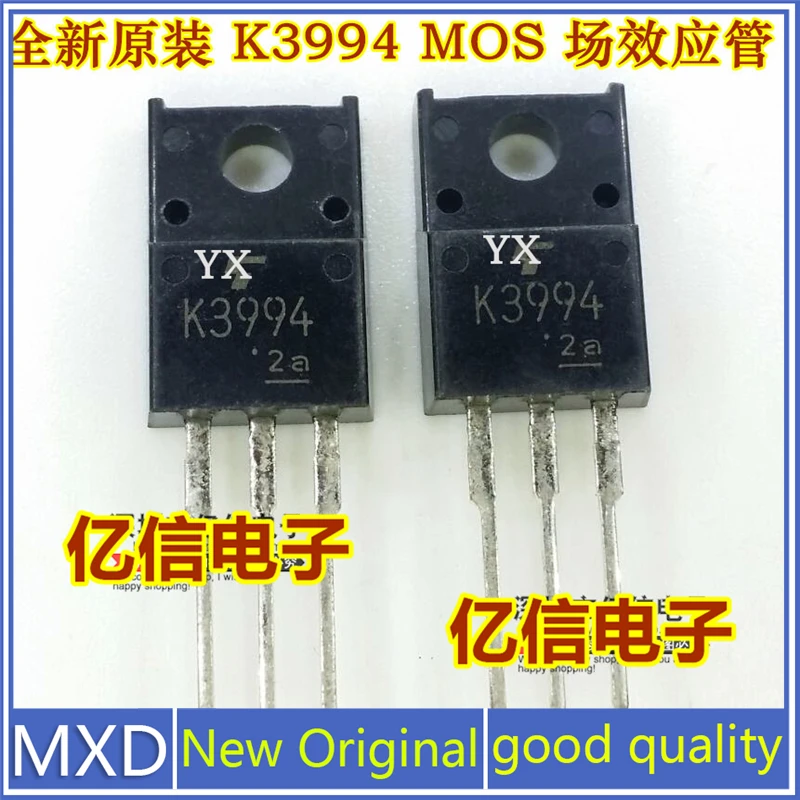 5Pcs/Lot New Original K3994 2SK3994 in-line TO220F Field Effect Mostube 20A 250V In Stock Good Quality