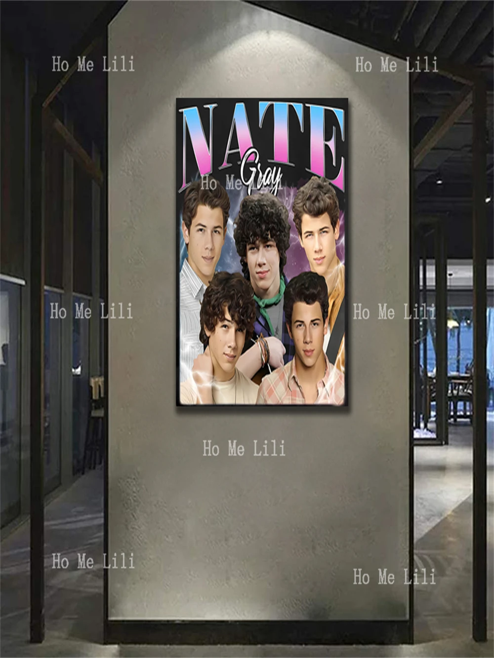 Nate Gray Pre Shrunk Vintage Homage Jason Gray Shane Camp Rock Movie Canvas Wall Art For Livingroom Decor Oil Painting