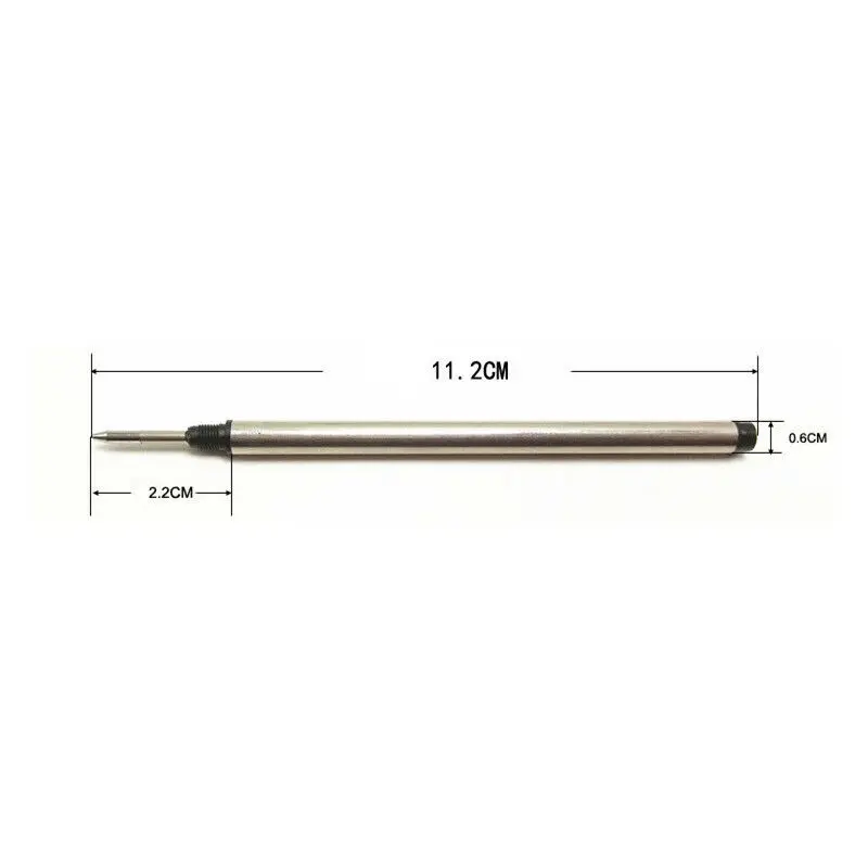 2pcs 6pcs 12pcs 11cm metal Ballpoint Refill 0.5mm 0.7mm tip fits for LAMY