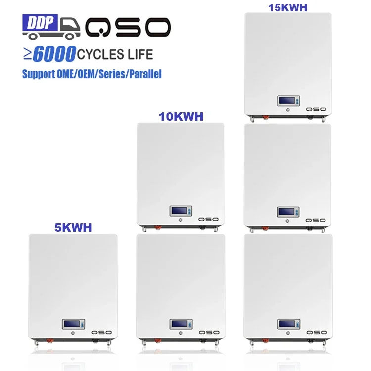 Power Wall Mount 5Kw 10Kw 20Kw Lifepo4 48V 51.2V 100Ah 200Ah Lithium Ion Battery For Solar Panels Home Energy Storage System