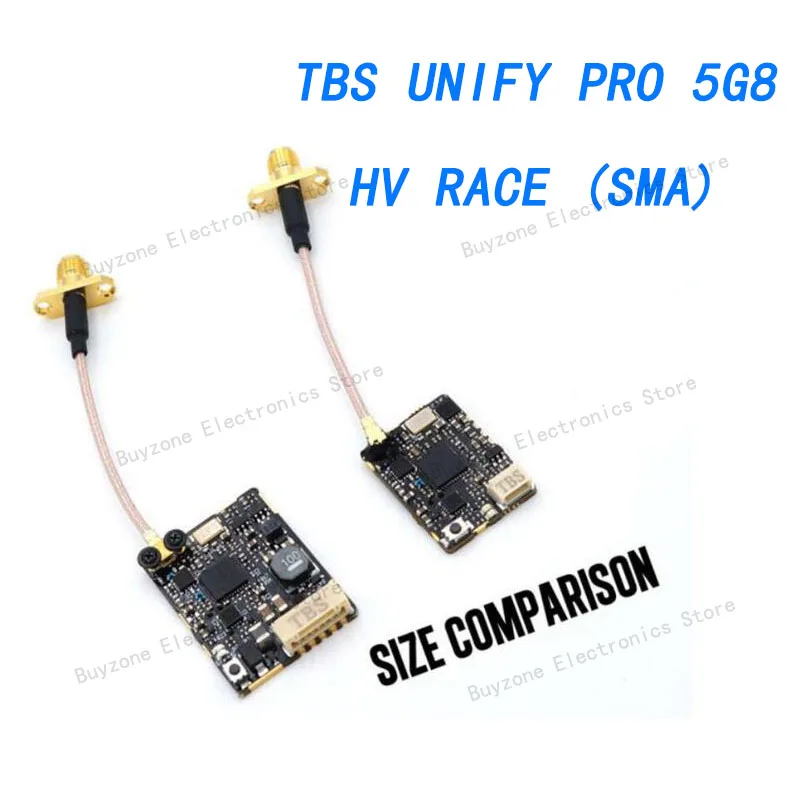 Imagem -03 - Tbs Unify Pro 5g8 hv Race Sma Alta Potência Unify Pro Quando Correndo