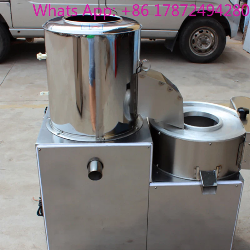 

LY-350 Industrial High Quality Carrot Wweet Potato Peel machine Potato Washing Peeling Cutting Slicing Making machine